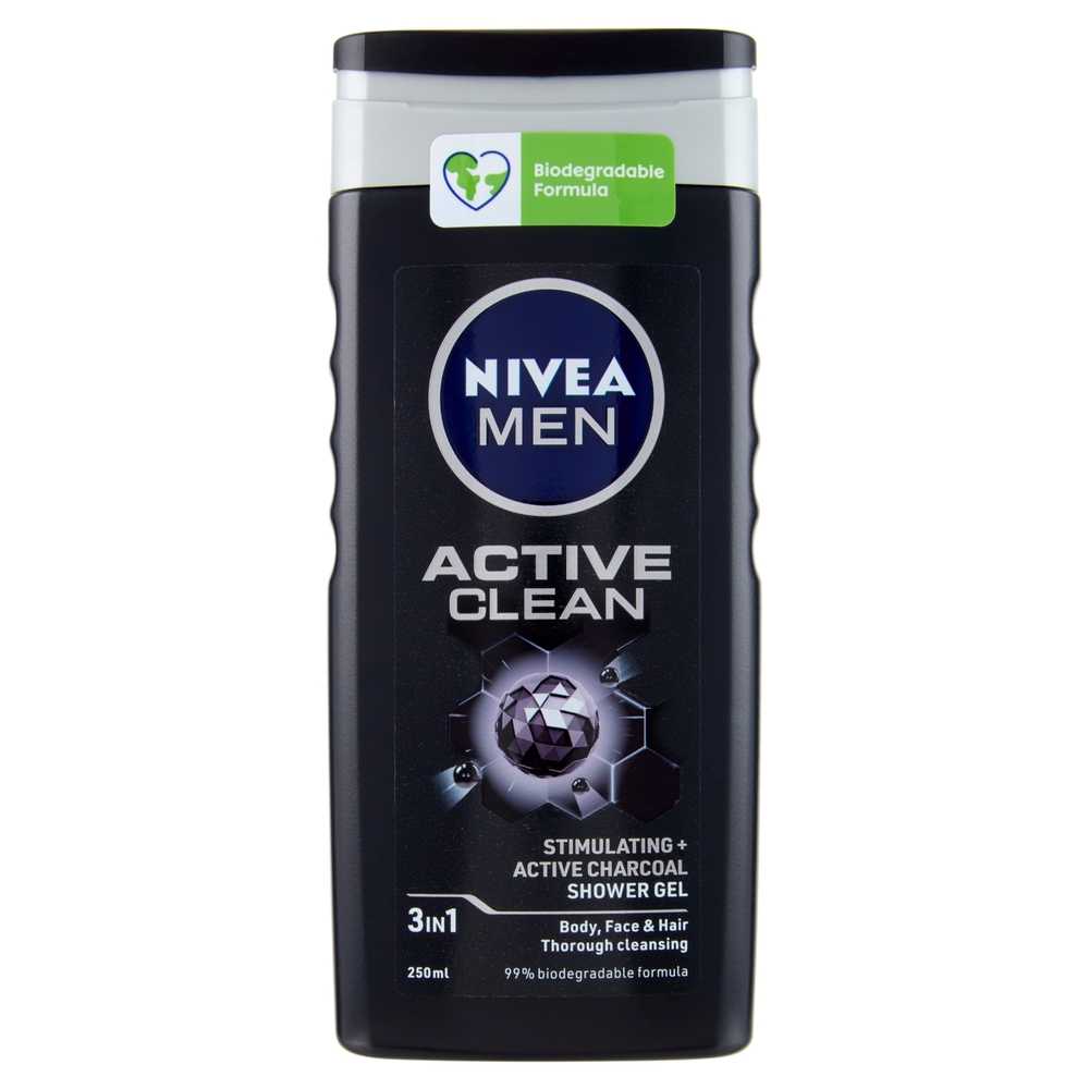 Nivea Men Active Clean Shower Gel 250 ml